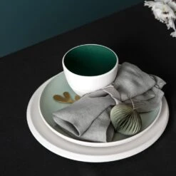 Becher Leaf It's My Match Green In Weiß|grün 2 Becher Leaf It's My Match Green In Weiß|grün -Villeroy & Boch like by villeroy and boch becher leaf its my match green in weiss grun 2