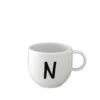 Becher N Letters In Weiß
