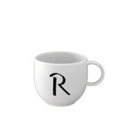 Becher R Letters In Weiß