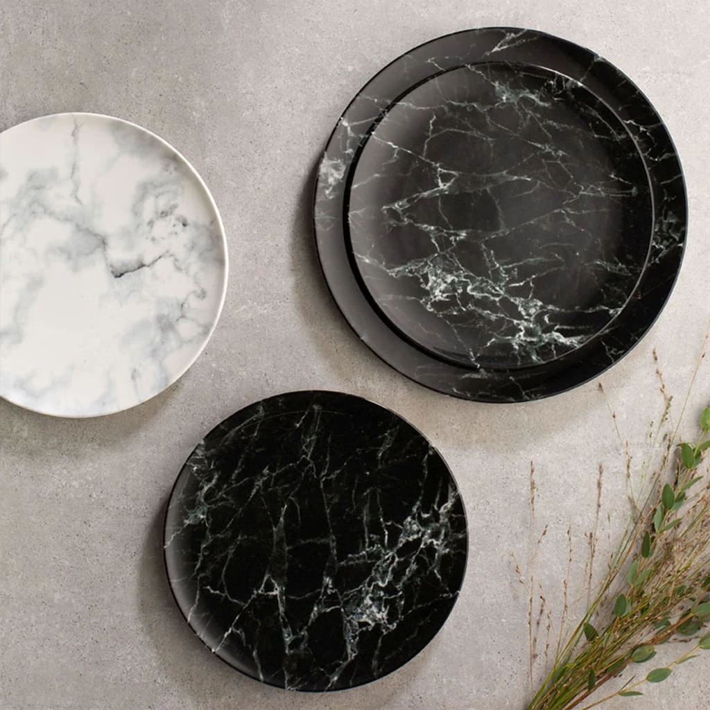 Frühstücksteller black Marmory in schwarz Frühstücksteller Black Marmory In Schwarz -Villeroy & Boch like by villeroy and boch fruhstucksteller black marmory in schwarz 1