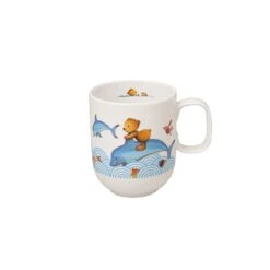 Villeroy & Boch Kinderbecher M.1 Henkel Groß Happy As A Bear In Blau