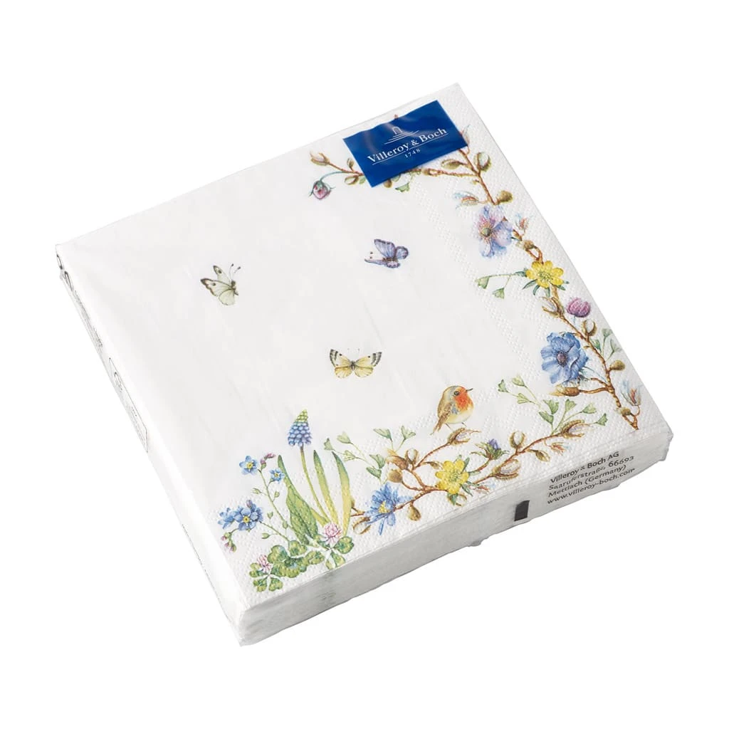 Lunch Serviette Blumenranke Oster Accessoires in bunt Villeroy & Boch Lunch Serviette Blumenranke Oster Accessoires In Bunt -Villeroy & Boch villeroy and boch lunch serviette blumenranke oster accessoires in bunt