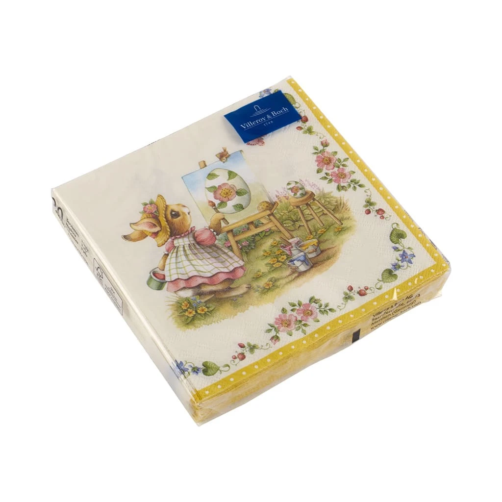 Lunch Serviette Hasen Oster Accessoires in bunt Villeroy & Boch Lunch Serviette Hasen Oster Accessoires In Bunt -Villeroy & Boch villeroy and boch lunch serviette hasen oster accessoires in bunt