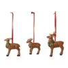 Villeroy & Boch Ornamente Hirsch Familie, Set 3tlg Nostalgic Ornaments In Bunt