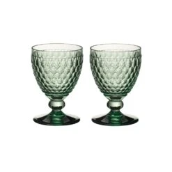 Villeroy & Boch Rotweinkelch Green Set 2tlg. Boston Coloured In Grün