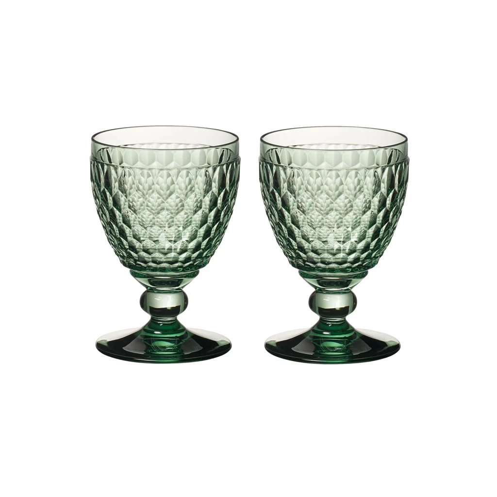 Rotweinkelch green Set 2tlg. Boston coloured in grün Villeroy & Boch Rotweinkelch Green Set 2tlg. Boston Coloured In Grün -Villeroy & Boch villeroy and boch rotweinkelch green set 2tlg boston coloured in grun