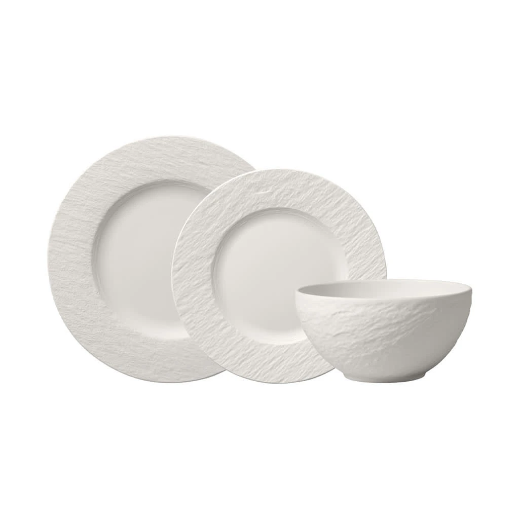 Teller-Set, 12tlg, 4 Personen Manufacture Rock blanc in weiß Villeroy & Boch Teller-Set, 12tlg, 4 Personen Manufacture Rock Blanc In Weiß -Villeroy & Boch villeroy and boch teller set 12tlg 4 personen manufacture rock blanc in weiss