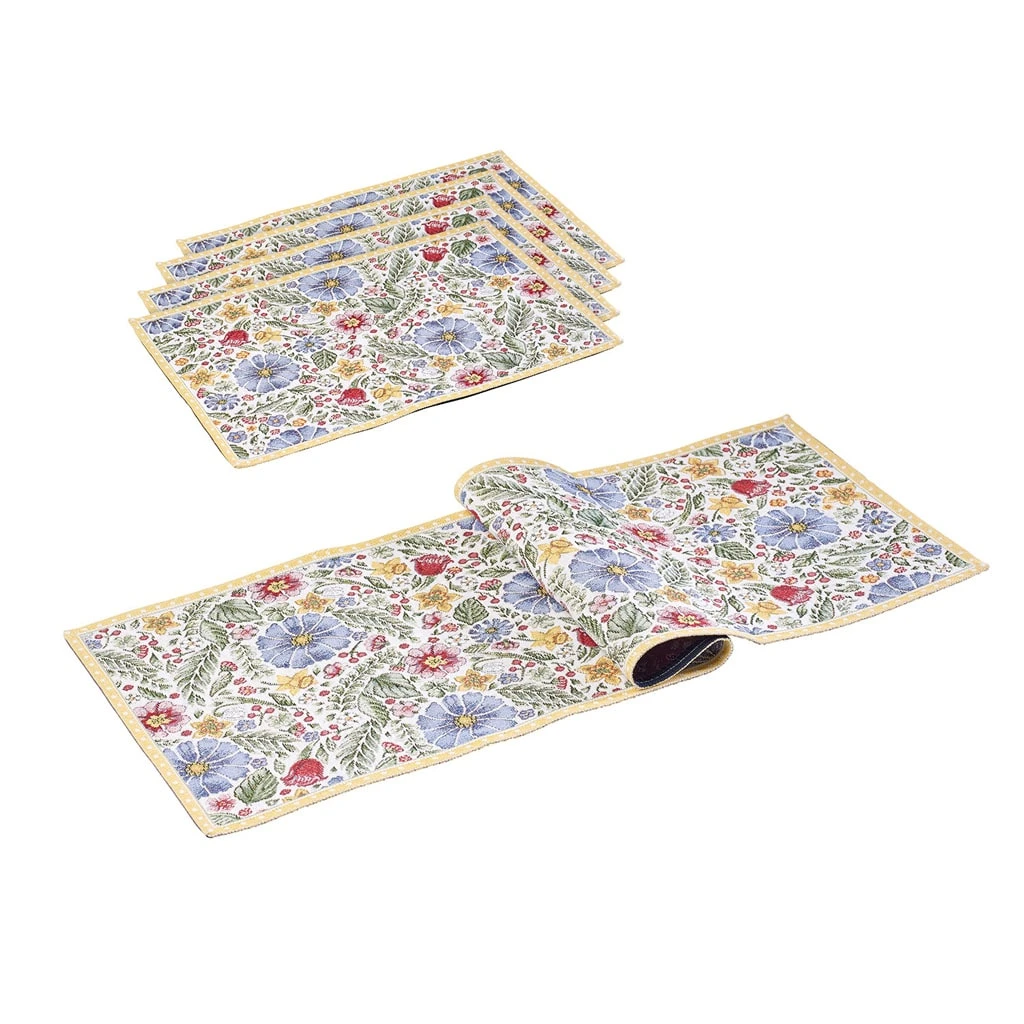 Tischwäsche-Set, Blüten, 5tlg Spring Awakening in gelb|grün Villeroy & Boch Tischwäsche-Set, Blüten, 5tlg Spring Awakening In Gelb|grün -Villeroy & Boch villeroy and boch tischwasche set bluten 5tlg spring awakening in gelb grun